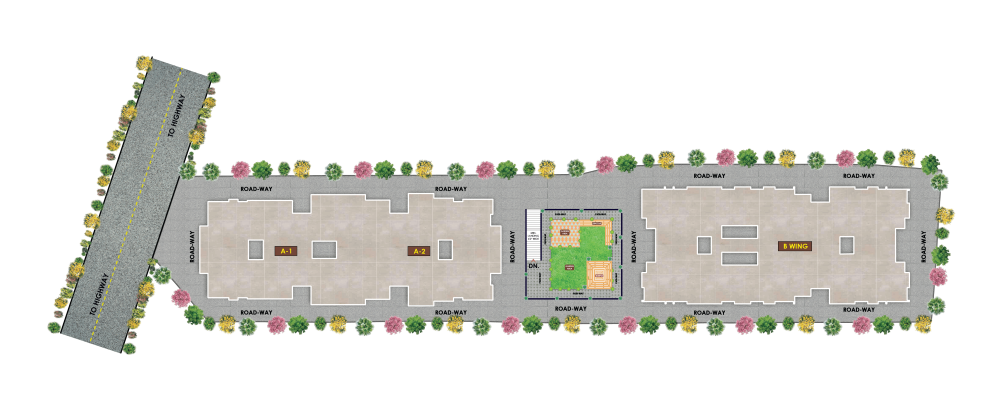 LAYOUT PLAN A & B WINGS